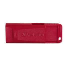 Verbatim - Store 'n' Go™ 64 GB Red USB 2.0 Flash Drive (1 per Pack)