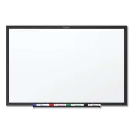 Classic Series Total Erase Dry Erase Boards, 72 x 48, White Surface, Black Aluminum Frame