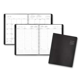 Contemporary Weekly/Monthly Planner, Vertical-Column Format, 11 x 8.25, Graphite Cover, 12-Month (Jan to Dec): 2023