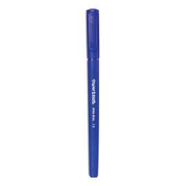 Write Bros. Ballpoint Pen Value Pack, Stick, Medium 1 mm, Blue Ink, Blue Barrel, 60/Pack