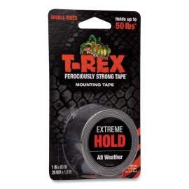 T-Rex Extreme Hold Double Sided 1 in. W X 60 in. L Mounting Tape Clear