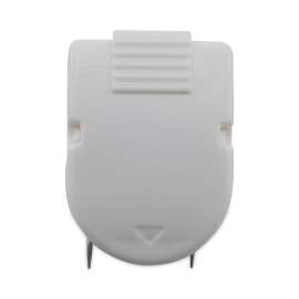 Wall Clips for Fabric Panels, 40 Sheet Capacity, White, 50/Box