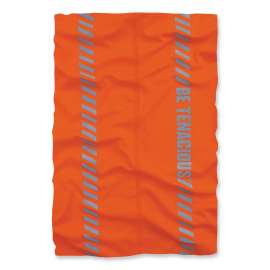 Chill-Its 6487R Reflective Cooling Multi-Band, Polyester/Spandex, One Size Fit Most, HiVis Orange, Ships in 1-3 Business Days