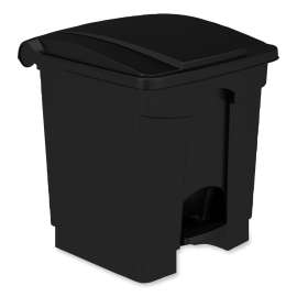 Safco Plastic Step-on Waste Receptacle