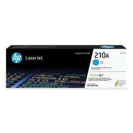 HP 210A, (W2101A) Cyan Original LaserJet Toner Cartridge