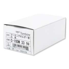 Mechanical Wax-Based Marking Pencil Refills. 4.4 mm, Black, 10/Box