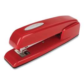747 Business Full Strip Desk Stapler, 25-Sheet Capacity, Rio Red