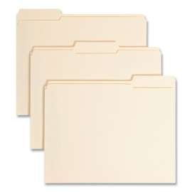 Manila Fastener Folders with SafeSHIELD Coated Fasteners, 0.75" Expansion, 2 Fasteners, Letter Size, Manila Exterior, 50/Box