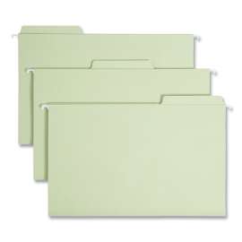 FasTab Hanging Folders, Legal Size, 1/3-Cut Tabs, Moss, 20/Box