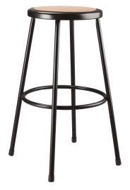 NPS - 6200 Series Black Steel 30" Science Stools