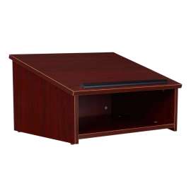 NPS - 22 Series Mahogany Wood Non-Sound Tabletop Lectern