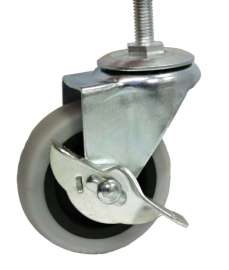 NPS - Black Plastic Casters for Fixed Height & Steel Frame Science Tables (Pack of 4)