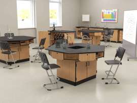 NPS - 6600 Series Black Plastic Seat 24" Elephant Z-Stool with Backrest and Chrome Steel Frame