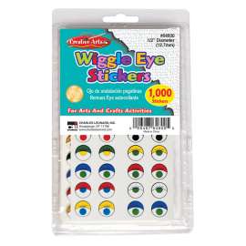 Creative Arts Wiggle Eyes Stickers, Assorted Colors