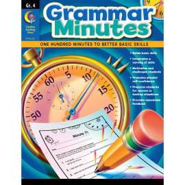 Grammar Minutes Workbook, Grade 4