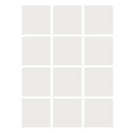 Dry Erase Stickables with Dry Erase Marker, White, 4" x 4", 12 Per Pack, 4 Packs
