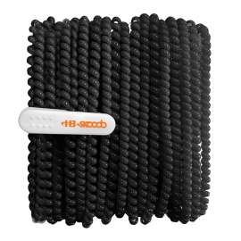 Skooob Tangle Free Earbud Covers - Jet Black
