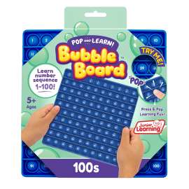 100s Pop and Learn Bubble Board