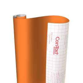 Creative Covering Adhesive Covering, Orange, 18" x 16 ft
