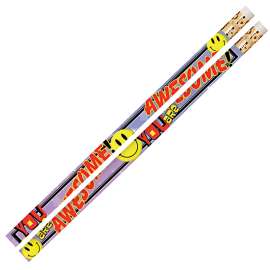 You Are Awesome Motivational Pencil, Pack of 12