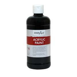 Acrylic Paint 16 oz, Mars Black