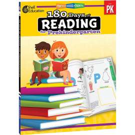 180 Days of Reading Workbook, Grade PreK