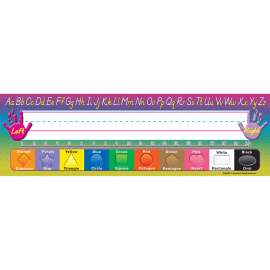 Modern Printing Flat Name Plates, Pack of 36