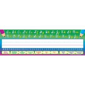 Cursive Writing Name Plates, Pack of 36