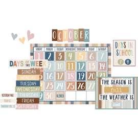 Everyone is Welcome Calendar Bulletin Board Set