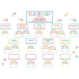 Pastel Pop Classroom Jobs Mini Bulletin Board Set