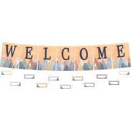 Moving Mountains Welcome Bulletin Board Set