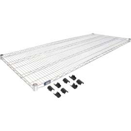 Nexel S2460C Chrome Wire Shelf 60"W x 24"D