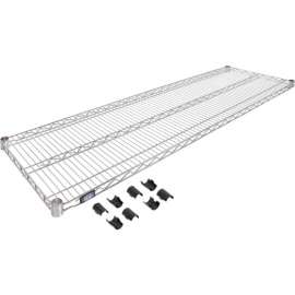 Nexel S1872C Chrome Wire Shelf 72"W x 18"D