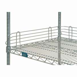 Nexel Chrome Wire Ledge, 48"W x 4"H