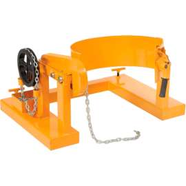 Global Industrial Forklift Tilting Drum Dumper 800 Lb. Capacity