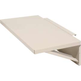 Side Shelf Kit For Global Industrial Computer Cabinet, Light Gray, Set of 2