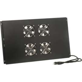 Global Industrial Fan Assembly Kit (4 Fans Included), 2200 CFM, Black