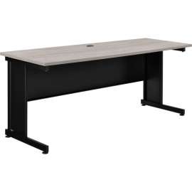 Interion 72"W Desk - Rustic Gray