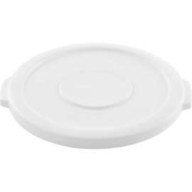 Global Industrial Plastic Trash Can Lid - 10 Gallon White