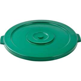 Global Industrial Plastic Trash Can Lid - 44 Gallon Green