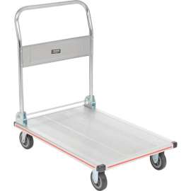 Global Industrial Folding Aluminum Platform Truck 36 x 24 600 Lb. Capacity