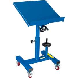 Global Industrial Tilting Work Table 300 Lb. Cap. 24 x 24 with Mechanical Crank