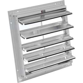 Global Industrial Shutter For 18" Venturi Mounted Exhaust Fan, 21-1/8"W