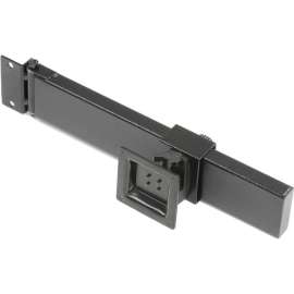 Global Industrial Single Arm Kit with VESA Mount For Orbit Workstation - Black