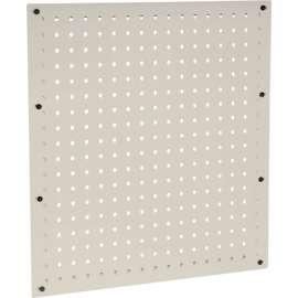 Global Industrial 249286ATN Pegboard Panel, Steel, 18"W x 19"H, Tan