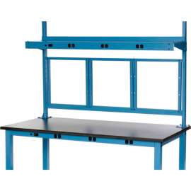 Global Industrial Panel Mounting Kit for 72"W Bench - Blue