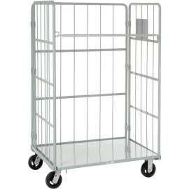 Global Industrial Folding Truck, 1200 lb. Capacity, 43"L x 32"W x 67"H, Gray