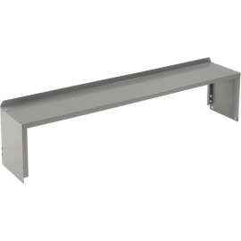 Global Industrial Standard Steel Riser, 72"W x 10-1/2"D, Gray
