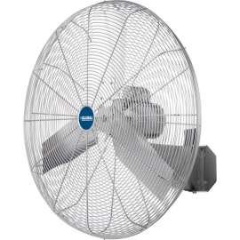 Global Industrial 30" Washdown Wall Mount Fan, 1 Speed, 9600 CFM, 1/3 HP, Single Phase