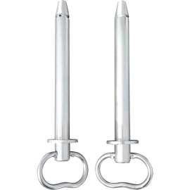 Replacement Height Adjustment Pins for Global Industrial Steel Gantry Cranes, Set of 2